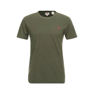 Obrázek Levi&#039;s Original Housemark TEE Jednoduché tričko, Muži, Velikost: Medium, Cedar olive
