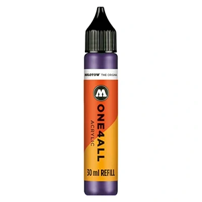 Obrázek Molotow ONE4ALL Refill Acryl, Farbe 043 violett dunkel 30 ml, Nachfülltinte für Permanentmarker