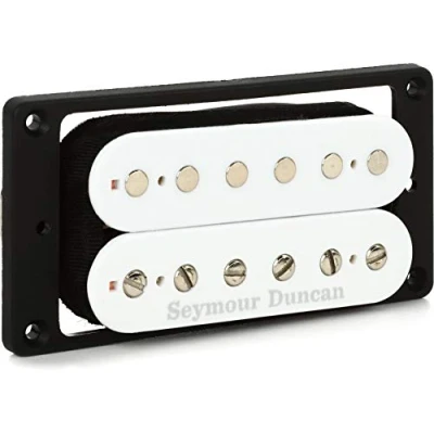 Obrázek Seymour Duncan TB 4JB W Humbucker Single Size JB Trembucker snímač zvuku pro elektrickou kytaru bílý