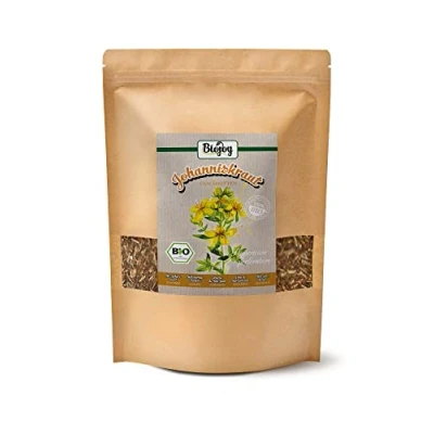 Obrázek Biojoy BIO třezalkový čaj (500 g), sušený a nakrájený, bylinný (Hypericum perforatum)