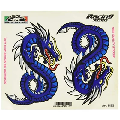 Obrázek 4R Quattroerre.it 8122 Sticker Aufkleber Drachen, 13.5 x 16 cm