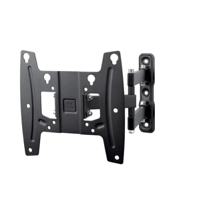 Obrázek One For All TV Wandhalterung Schwenkbar 180 / Neigbar Ausziehbar Fernseher Halterung Curved 4K OLED QLED LED Flachbildfernseher 19 bis 42 Zoll VESA 75x75 200x200 max 30 kg Schwarz
