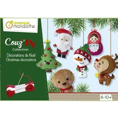 Obrázek Avenue Mandarine KC062C Kreativboxen Mini Couz&#039;In, 1 Pack, Weihnachtsdekoration