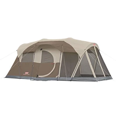 Obrázek Coleman 2000027945 stan 17 x 9 Wettermaster 6 stíněný C001, hnědý, osob
