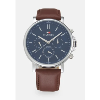 Obrázek Tommy Hilfiger Hodinky, Muži, Velikost: One Size, Brown/blue