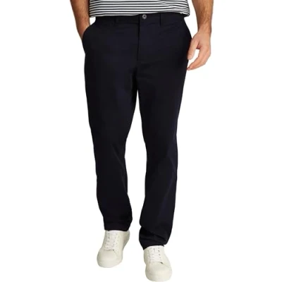 Obrázek Tommy Hilfiger Herren Chino Hose Denton Satin Straight Fit, Blau (Desert Sky), 36W/36L