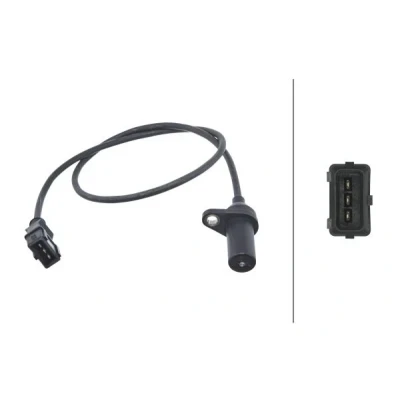 Obrázek HELLA 6PU 009 146 431 Snímač impulzů, kliková hřídel 12V 3pólový kabel: 720mm