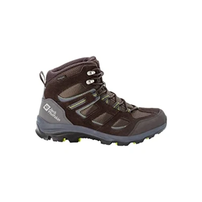 Obrázek Jack Wolfskin Pánské outdoorové boty Vojo 3 Texapore Mid M, Dark Brown Lime 2023