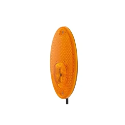 Obrázek HELLA 2PS 964 295 051 Boční obrysové světlo hraniční přívěs karavan LED 24V šroubové připojení/montáž barva světelného panelu: žlutá kabel: 500 mm pravý/vlevo Množství: 1