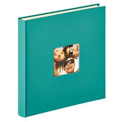 Obrázek walther design Fotoalbum petrolejová zelená 33 x 34 cm samolepicí albummit děrování krytu děrování, Fun SK 110 K
