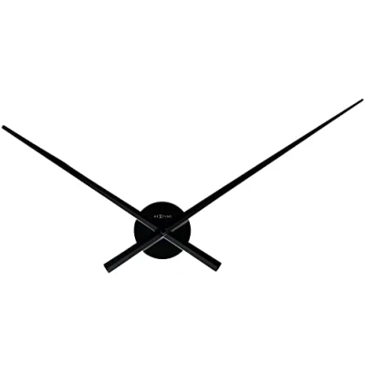 Obrázek NeXtime 3118ZW große Wanduhr HANDS, nur Zeiger, aus Aluminium, Schwarz, ø 70 cm, 1 Stück