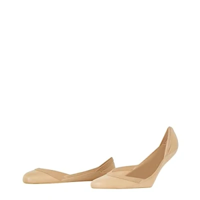 Obrázek FALKE Dámské elegantní Step patky jemný měkký materiál Invisible Low Cut neviditelný tenký okraj a silikon na patě pro usazení bez tlaku nejlepší držení 1 pár, Béžová (Crystal 4409)