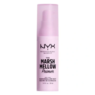 Obrázek NYX Professional Makeup Podkladový make up s veganskou recepturou, univerzální základní nátěr pro rovnoměrnou pleť, Marshmellow, 30 ml