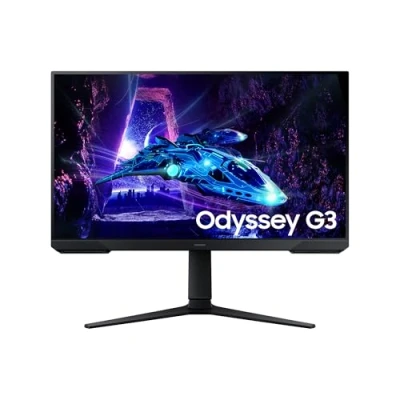 Obrázek Samsung Odyssey G30D Full HD herní monitor, 27 palců, obrazovka s panelem VA, 1920 x 1 080 pixelů, obnovovací rychlost 180 Hz, reakční doba ms (MPRT), AMD FreeSync, HDR10, LS27DG300EUXEN