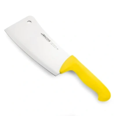 Obrázek Arcos Serie 2900 Hackmesser Metzgermesser Klinge Nitrum Edelstahl 200 mm HandGriff Polypropylen Farbe Gelb