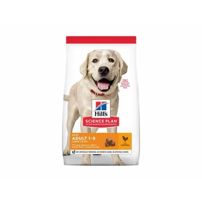 Obrázek HILLS Canine Adult Light Large Breed Chicken 14kg