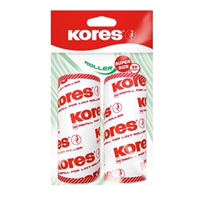 Obrázek Kores Náhradní kolečka pro váleček na žmolky, 2 x 80 listů, balení ks
