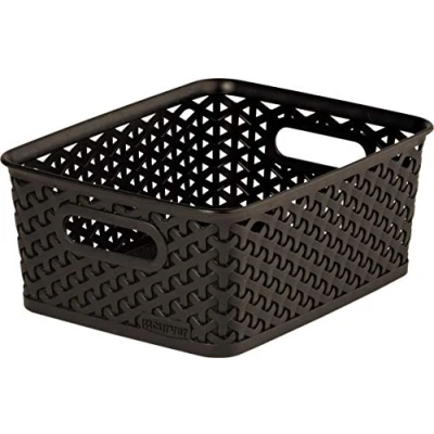 Obrázek CURVER Cesta My Style 13L Chocolate dekorativní koš, polypropylen, 35 x 13 30 cm, 1 ks