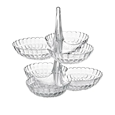 Obrázek Guzzini Tiffany, talíř na předkrmy transparentní, 27 x 25 v 25,5 cm 19920100
