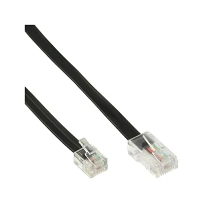 Obrázek InLine Modulární kabel, RJ45 na RJ12 konektor / konektor, 6vodičový, 6 m