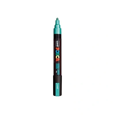 Obrázek uni ball Popisovač POSCA (182586) se středně jemným kulatým hrotem, zelená metalíza
