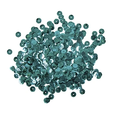 Obrázek Rayher 3927015 flitry, klenuté, 6 mm ø, SB Box 4000 kusů, jade