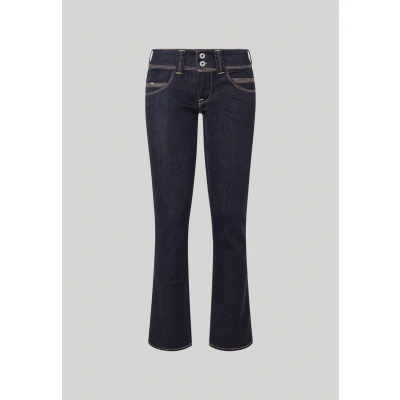 Obrázek Pepe Jeans Venus Džíny Straight Fit, Ženy, Velikost: 26x34, Rinsed denim