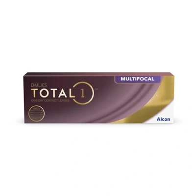 Obrázek Dailies Total 1 Multifokální denní čočky měkké, 30 kusů, BC 8,6 mm, DIA 14,1 ADD LOW, 5 dioptrií