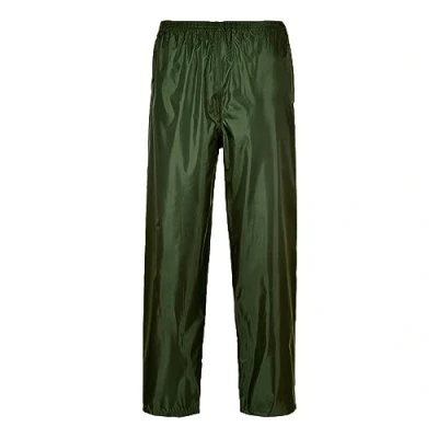 Obrázek Portwest Klasické kalhoty do deště pro dospělé, velikost: 4XL, barva: Olivově zelená, S441OGR4XL