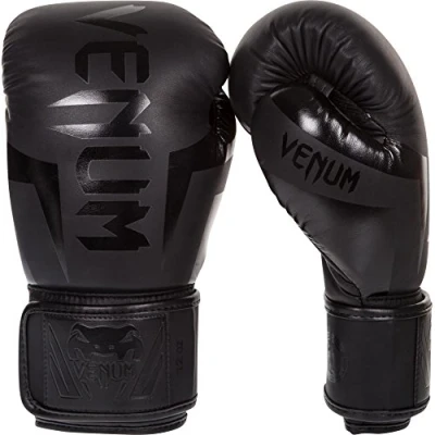 Obrázek Dospělé boxerské rukavice Elite od Venum, černá, 453,6 g