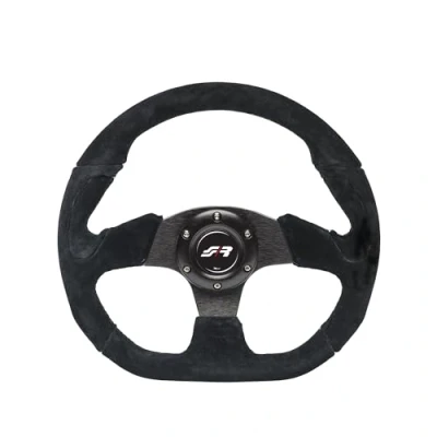 Obrázek Simoni Racing Univerzální volant X2 Shammy Leather Schwarz Suède Durchmesser 330mm