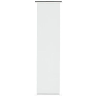 Obrázek GARDINIA Panelový závěs látka Entry bílý 60 x 245 cm