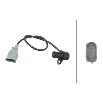 Obrázek HELLA 6PU 009 146 331 Snímač impulzů, kliková hřídel 12V 3pólový kabel: 450mm