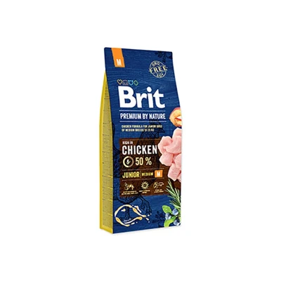 Obrázek BRIT Premium by Nature Junior (M) 15kg