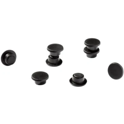 Obrázek Durable Magnety, průmyslové balení, 37 mm, 1000p, černé, 20 kusů, 475401