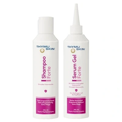 Obrázek Sada THYMUSKIN Forte, 1 balení (1x 200 ml šampon a 1x séru)