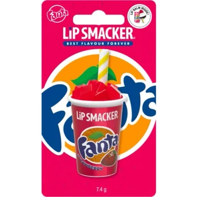 Obrázek Lip Smacker Coca Cola Collection balzám na rty pro děti ve skleněné podobě s příchutí jahody fantasy sladký dárek vaše přátele Single