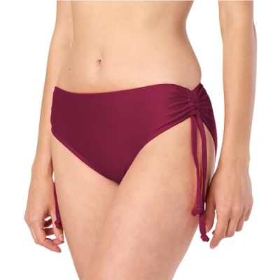 Obrázek Merry Style Dámské bikiny kalhotky na pláž a k bazénu klasická koupací móda dámy léto MSVR2, vínová (5288)