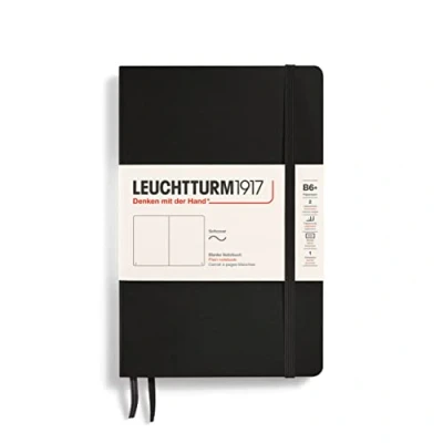 Obrázek Zápisník Leuchtturm1917 s měkkými deskami, černá
