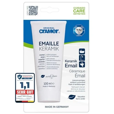 Obrázek Cramer Čisticí pasta / lešticí pro smaltované povrchy &quot;Email Star&quot; (2 v 1), 30100