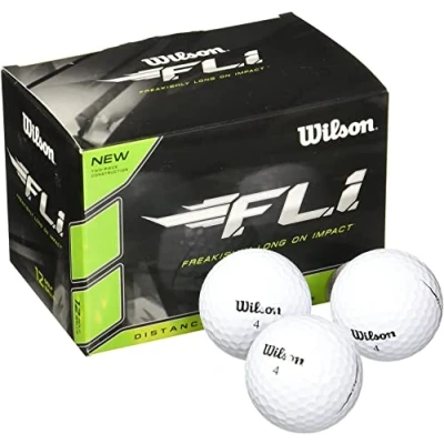 Obrázek Wilson Staff F.L.I. golfové míče, bílé, 12 kusů