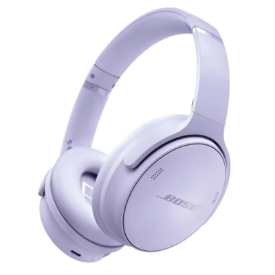 Obrázek Bose QuietComfort Kabellose Kopfhörer mit Mikrofon und Noise Cancelling, Bluetooth Over Ear bis 24 Stunden Akkulaufzeit, Hellflieder Limited Edition