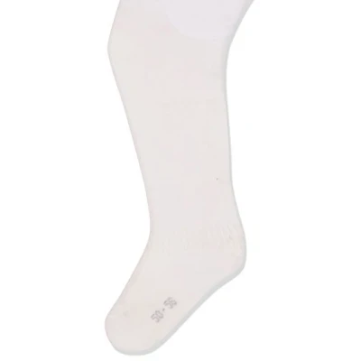 Obrázek Camano Unisex punčocháče s měkkým pasem pro miminka, Bílá (White 0001)