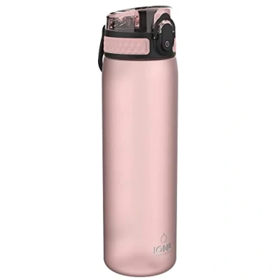 Obrázek Ion8 Lahůdková lahvička s tenkou vodou, bez BPA, růžová (matná křemen), 500ml / 18oz