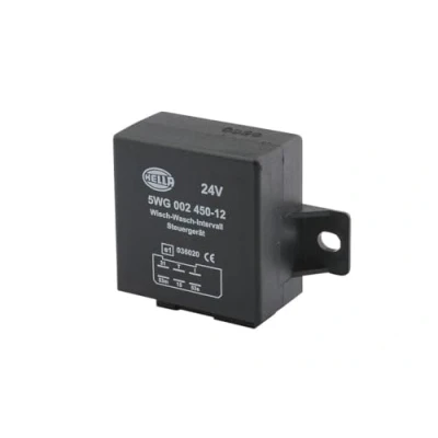 Obrázek HELLA 5WG 002 450 121 relé, interval stírání a praní 24 V 6pólový s držákem