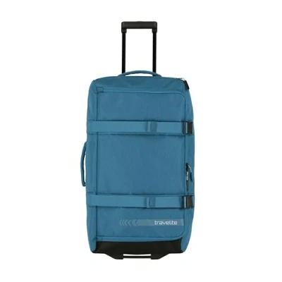 Obrázek Travelite KICK OFF Trolley, cestovní taška na kolečkách L (68 cm), petrol, Trolley