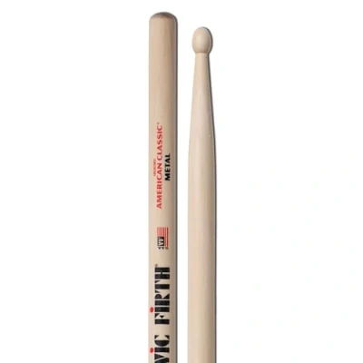 Obrázek Vic Firth Classic Metal American Hickory Wood Tip Drumstick