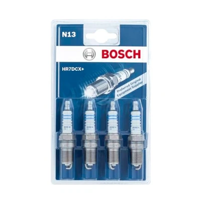 Obrázek Bosch Automotive HR7DCX+ (N13) Zapalovací svíčky nikl 4dílná sada