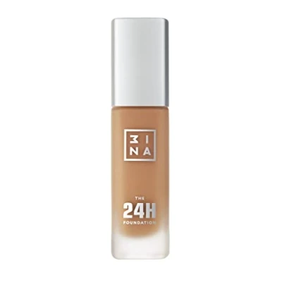 Obrázek 3INA MAKEUP The 24H Foundation 621 podkladový podklad pro tmavý písek s neutrálním tónem přizpůsobení tónu pleti receptura dlouhou životností 24 h, vodotěsný
