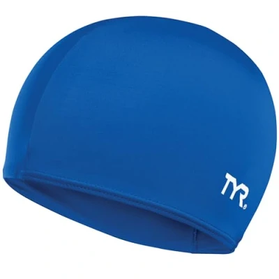 Obrázek Tyr Adulte Unisexe SOLID Bonnet de bain Lycra, ROYAL, Einheitsgröße
